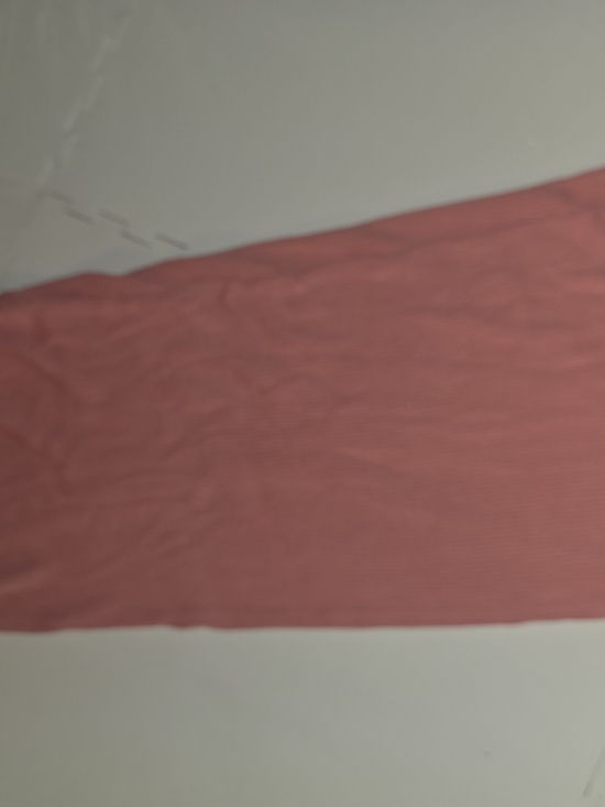 Guess Ribbed Pink Mini Skirt with Branded Drawstrings - Picture 2 of 4